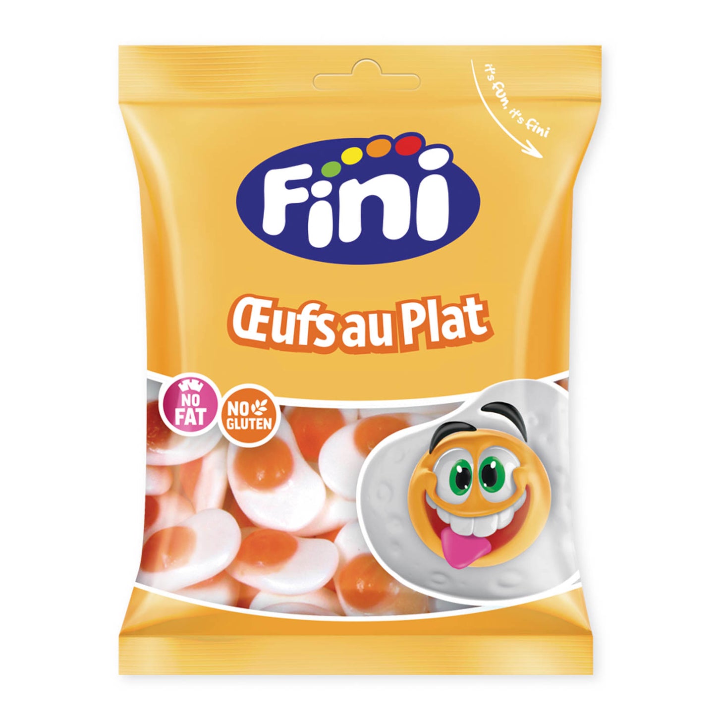 Fini - Œufs au Plat Lisse Halal (90g) - Colis de 12 sachets