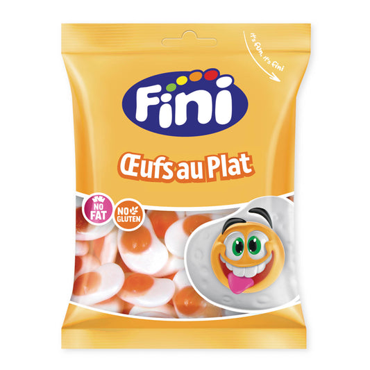 Fini - Œufs au Plat Lisse Halal (90g) - Colis de 12 sachets