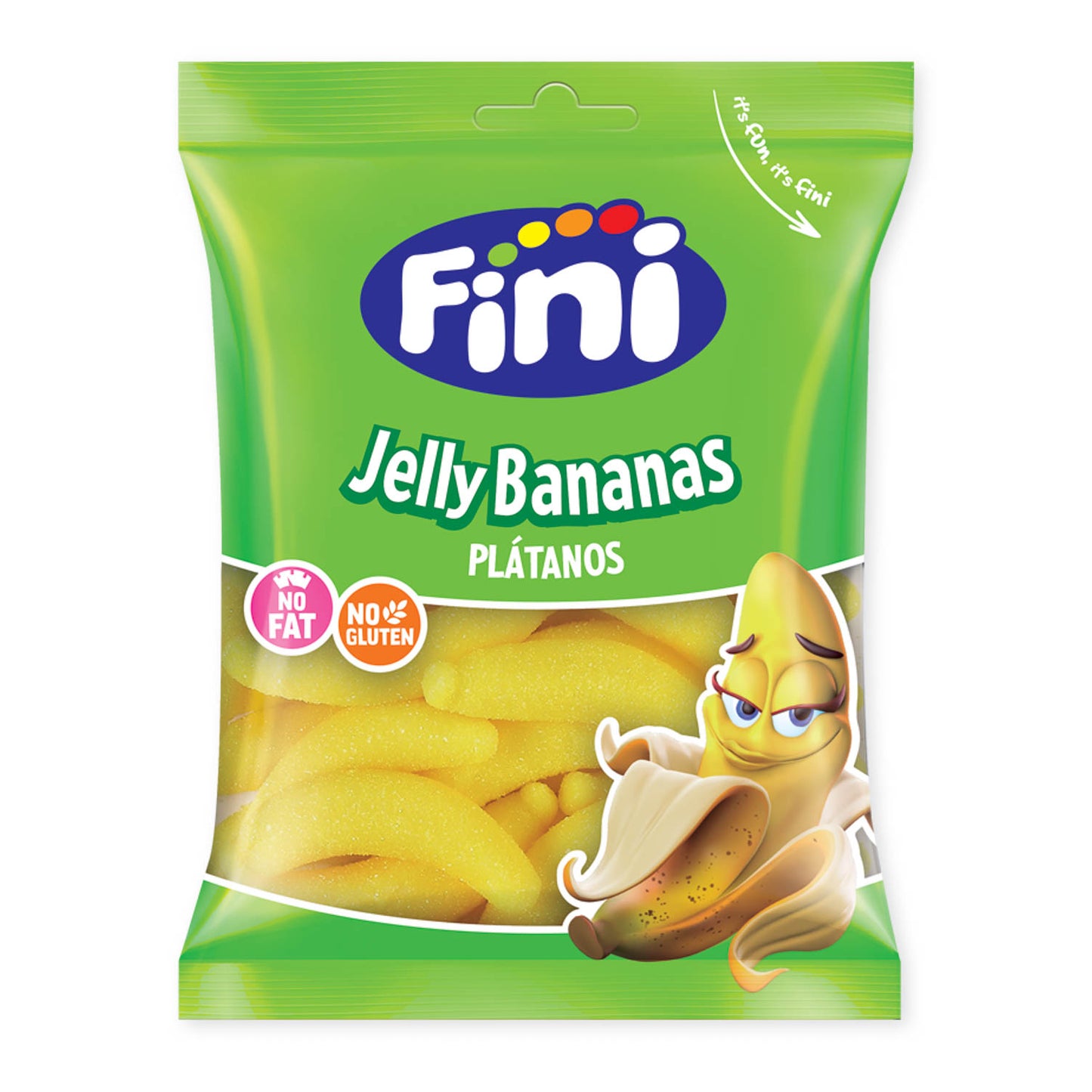 Fini - Bananes Battues Halal (90g) - Colis de 12 sachets