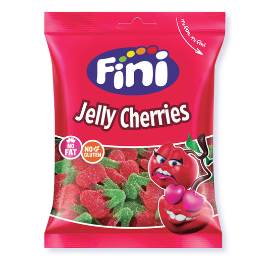 Fini - Cerises Fizz Halal (90g) - Colis de 12 sachets