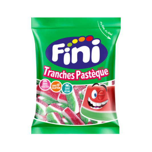Fini - Tranches Pastèque Fizz Halal (90g) - Colis de 12 sachets