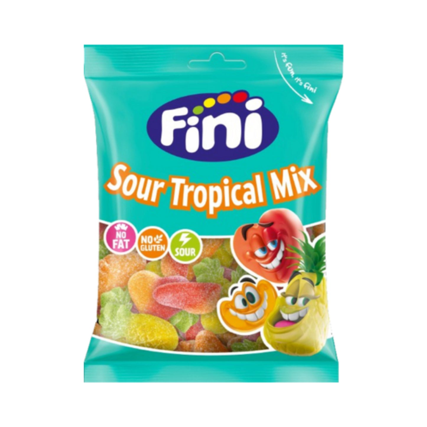 Fini - Tropical Mix Halal (90g) - Colis de 12 sachets