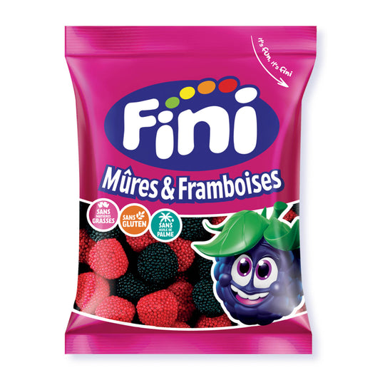 Fini - Mûres Halal (90g) - Colis de 12 sachets