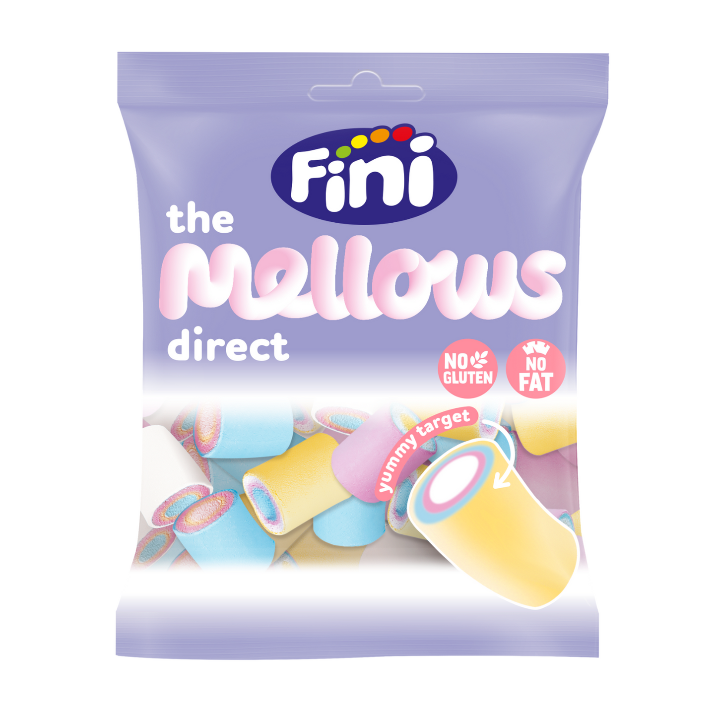 Fini - Mellows Direct Halal (80g) - Colis de 12 sachets