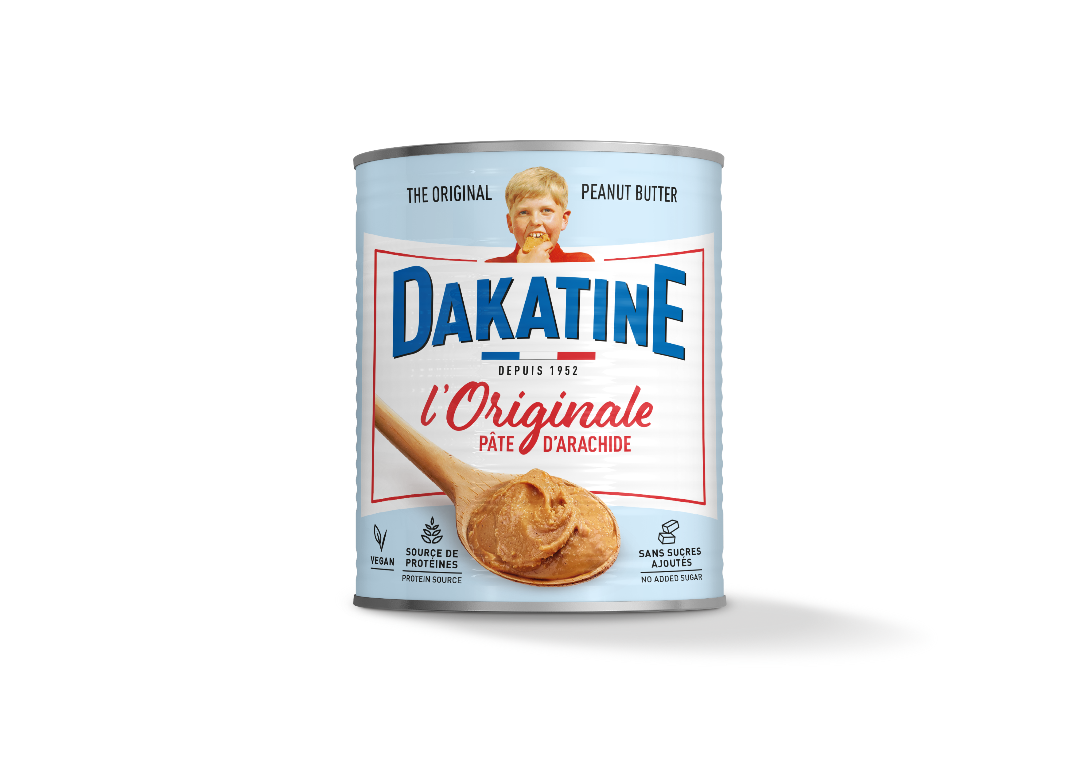 DAKATINE - L'Originale Pâte d'arachide - Carton de 6 boites (850g)