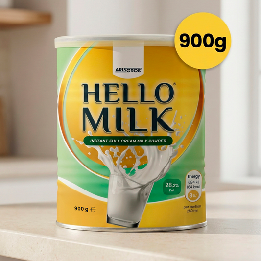 Lait en Poudre 900g - Goût Riche & Crémeux - Idéal Cuisine & Boisson (Instant Full Cream Milk Powder)