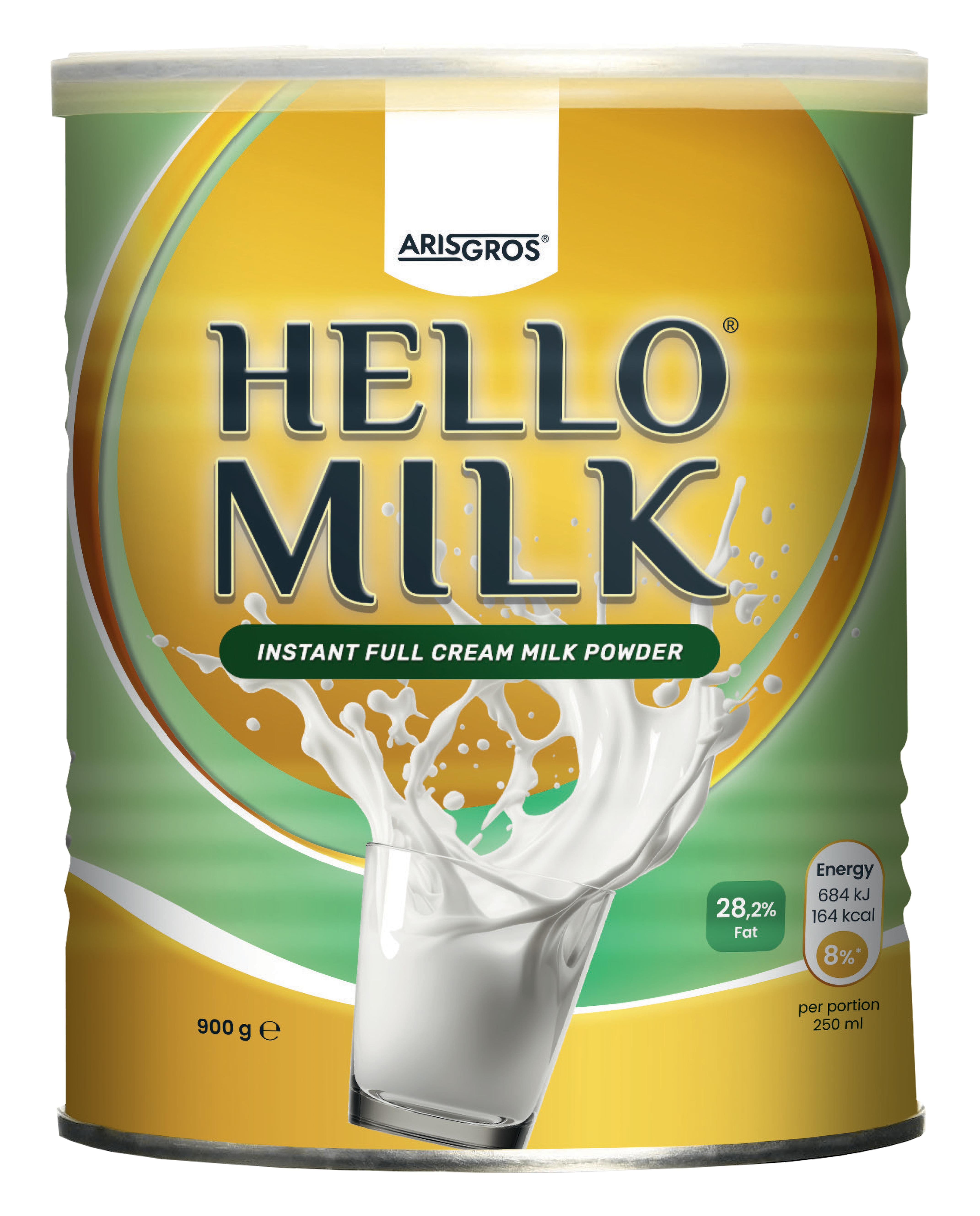 HELLO MILK - Lait en poudre instantané - 1 boites (900g)