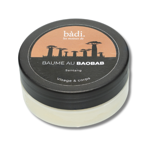 BADI - BAUME AU BAOBAB VISAGE ET CORPS - Senteur Santang - Carton de 36 pots (50ml)