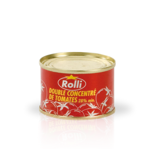 ROLLI - Double concentré de tomates (1/2) - Lot de 12 boites (440g)