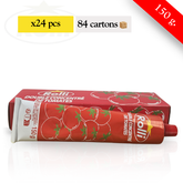 ROLLI - Double concentré de tomates - Palette de 84 cartons de 24 Tubes (150g)